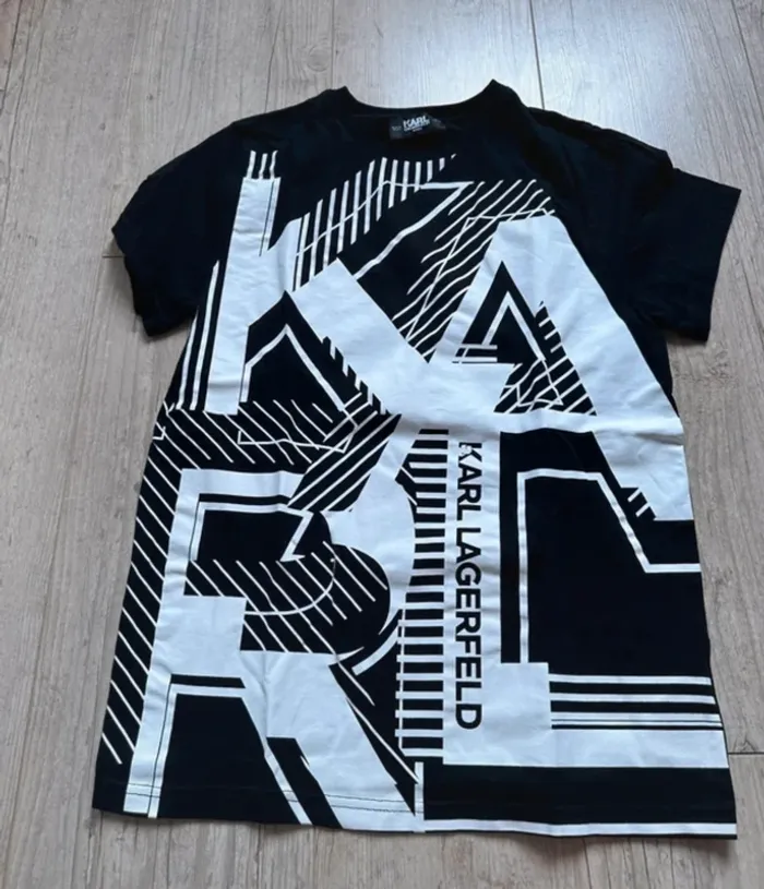 Ensemble garçon short t shirt karl lagerfeld - photo numéro 6