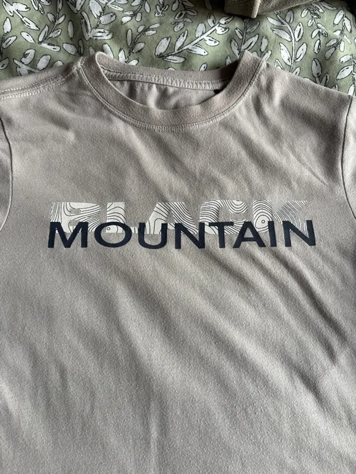 T-shirt black Mountain - photo numéro 3