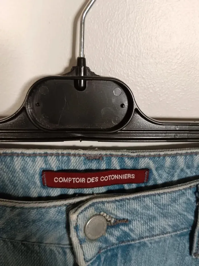 C13 jeans bleu Comptoir des cotonniers 40 - photo numéro 3