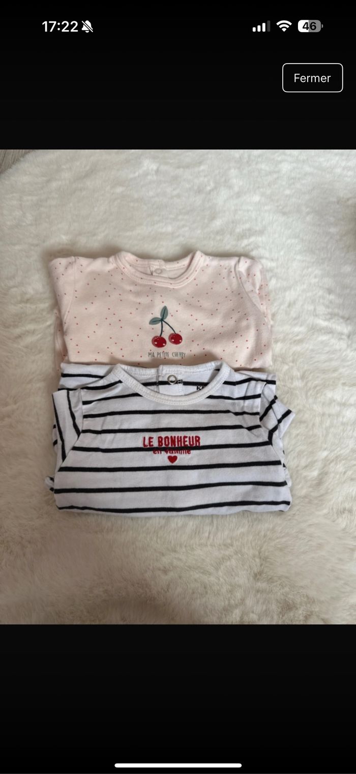 Lot 2 pyjamas fille