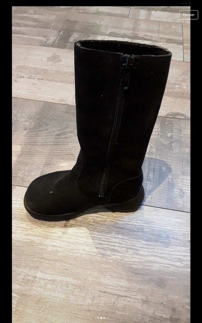 Botte noir avec fleur - photo numéro 6