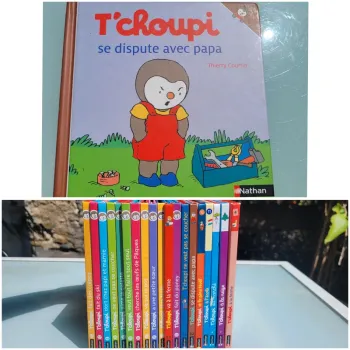 Livre T'choupi, l'ami des petits, tome 32, T'choupi se dispute avec papa