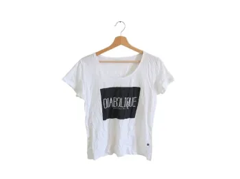 C60 t-shirt blanc I code L