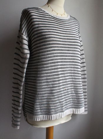 Pull Pull & Bear marinière oversize