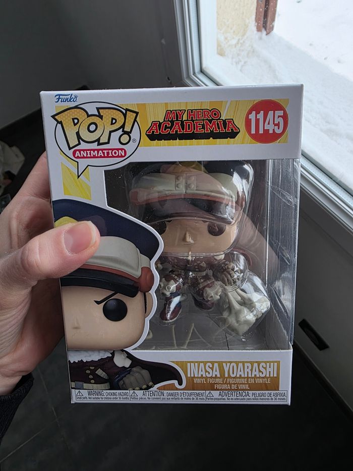 Figurine pop inasa yoarashi my hero academia