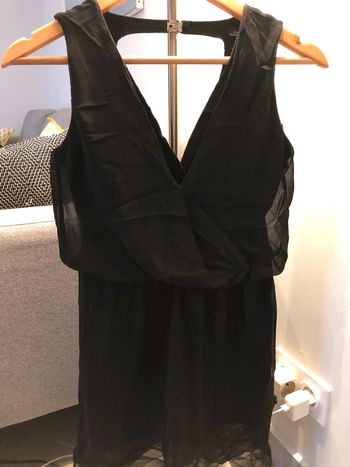 Robe noir zara
