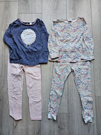 Lot de 2 pyjamas hiver 5 ans 