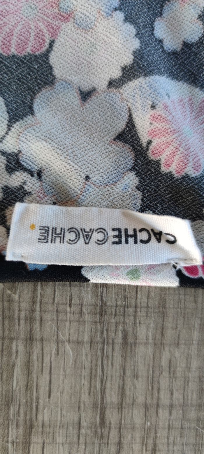 Blouse Cache Cache fleurie chic – Taille S - photo numéro 8