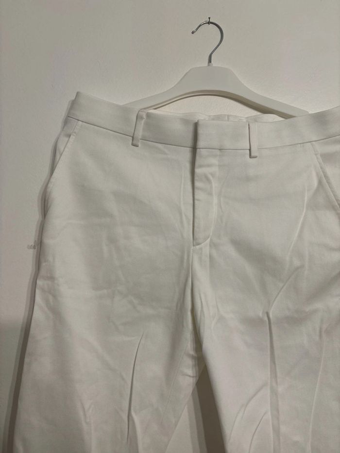 Pantalon hermes blanc - photo numéro 2
