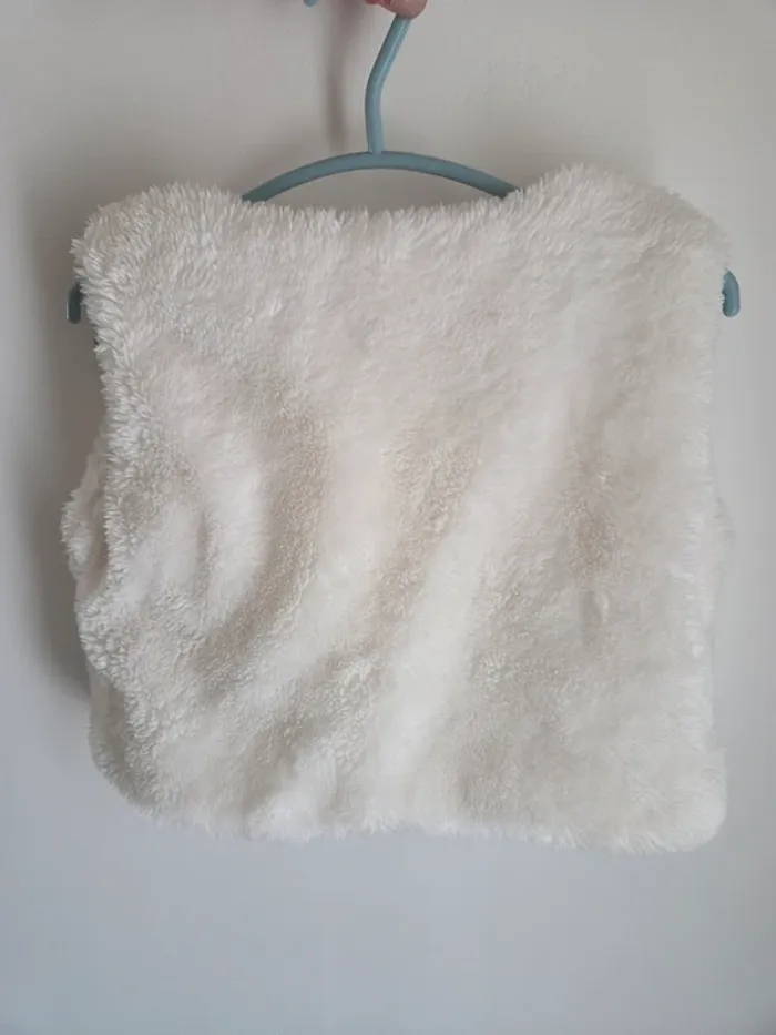 Gilet blanc 18 mois Bout'chou - photo numéro 3