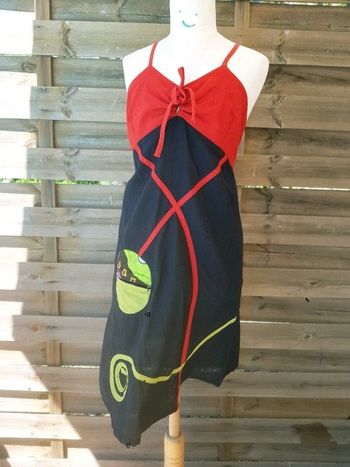 Robe estivale de chez Ziva by Tricobel Tout coton bio