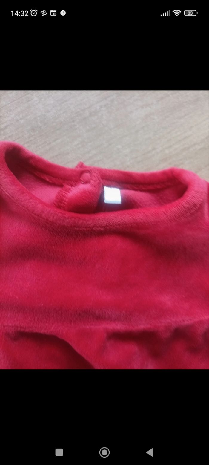 Robe velours rase 2 ans - photo numéro 4