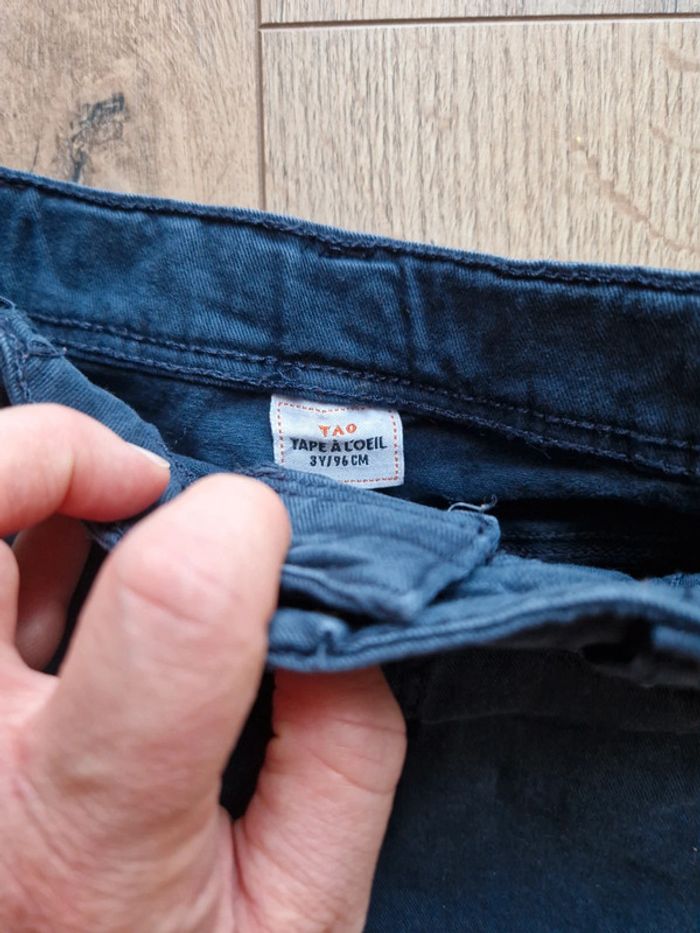 Short jean 3 ans - photo numéro 2
