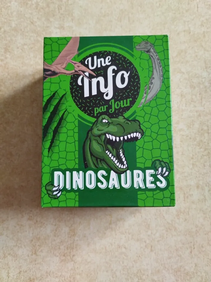 Une info par jour dinosaures