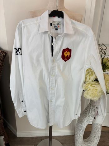 Chemise Eden Park XV de France T.L