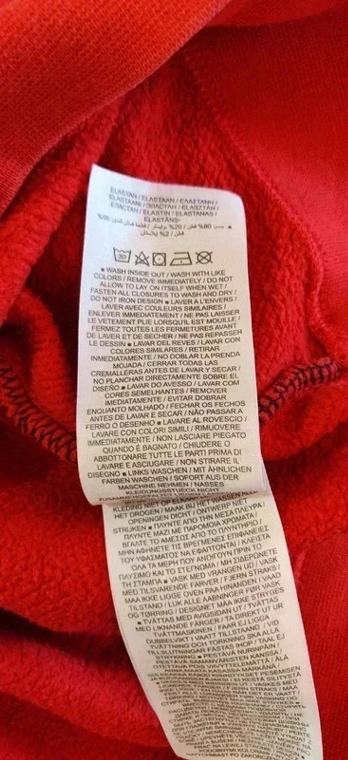 Sweat ras de cou Nike marine rouge blanc XS - photo numéro 5