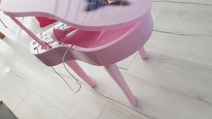 Jeu jouet enfant piano à queue rose électronique avec micro Homcom - photo numéro 5