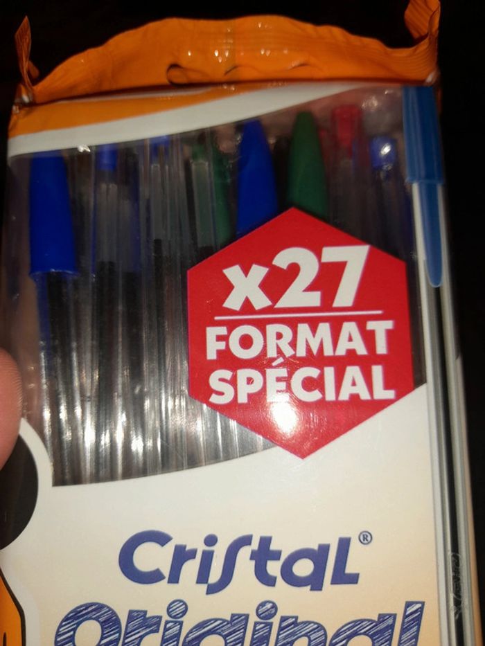 Paquet 27 cristal original Bic - photo numéro 3