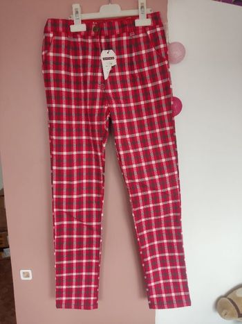 Pantalon à carreaux