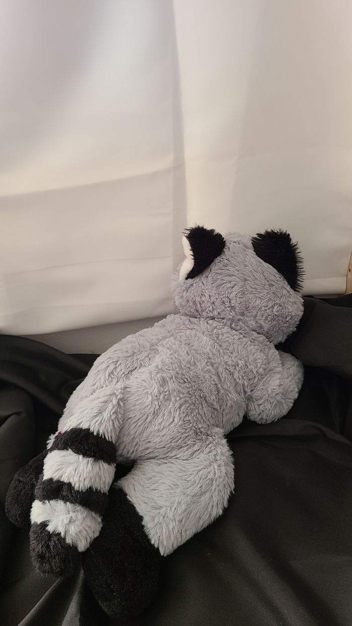 Wild Republic raton laveur en peluche Ecokins junior 30 cm gris peluche - photo numéro 2