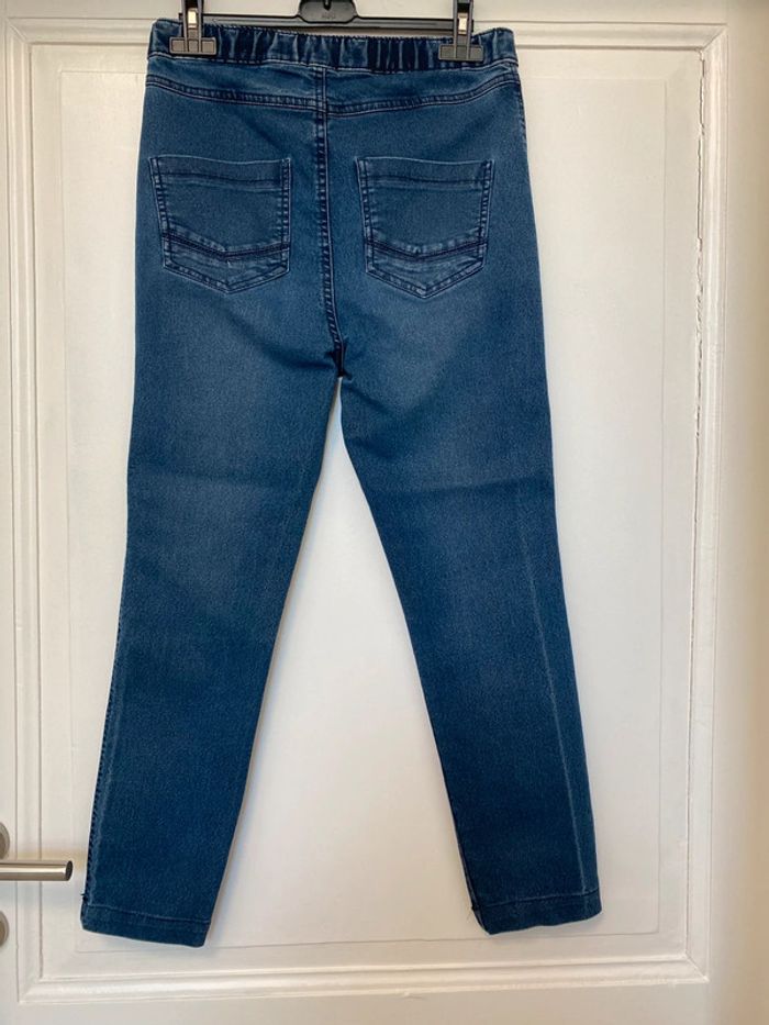 Jegging bleu  taille élastique , Skinny MS mode M - photo numéro 2