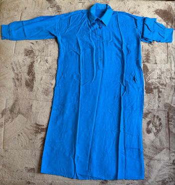 Robe longue bleu roi, Taille unique