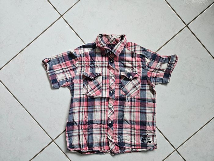 Chemise MC garçon Sergent major 12 ans U33