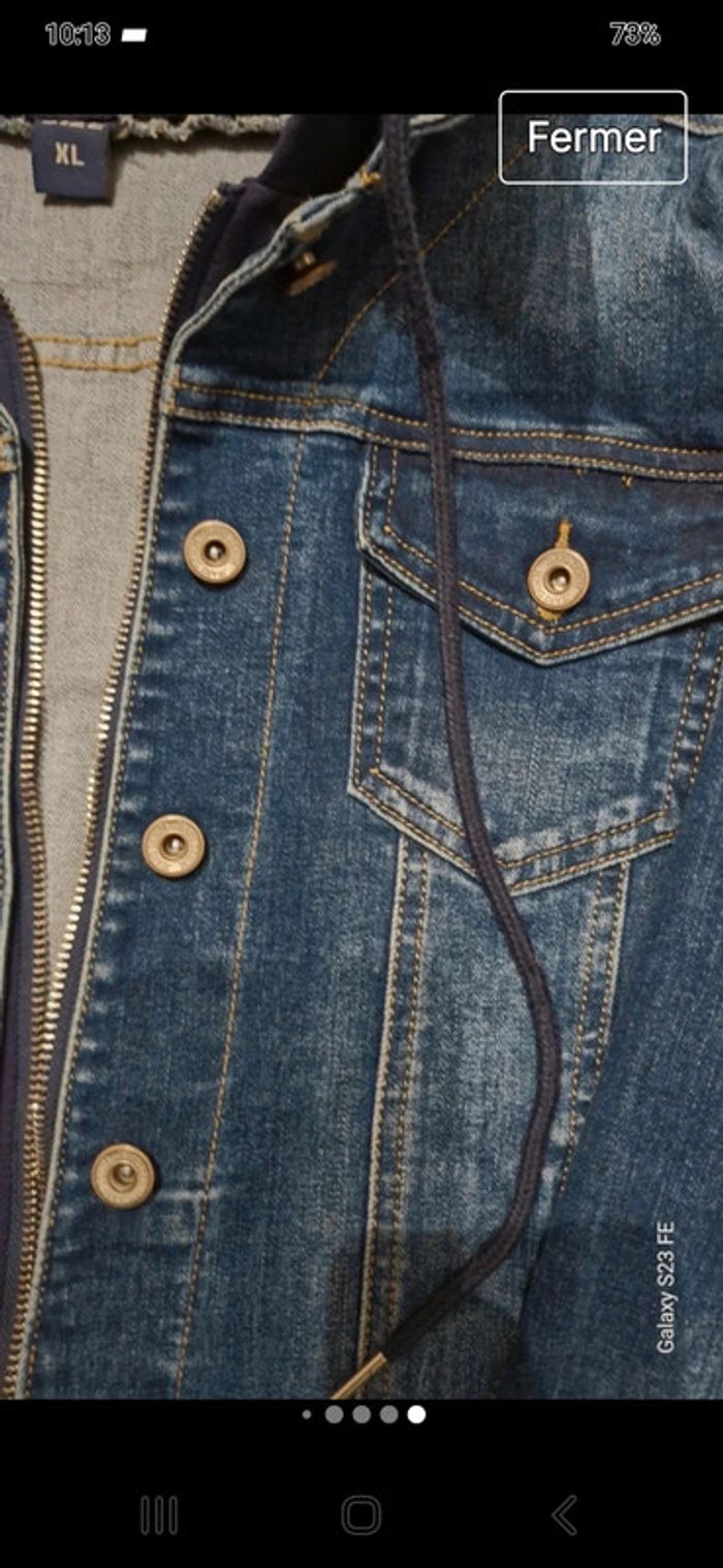 Veste en jean femme - photo numéro 7