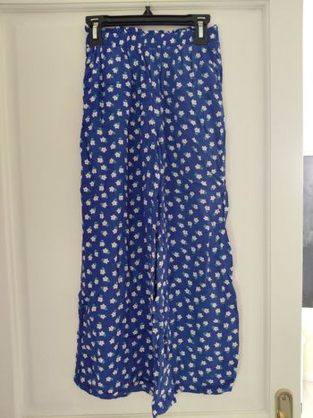 Pantalon fluide pattes éléphant 