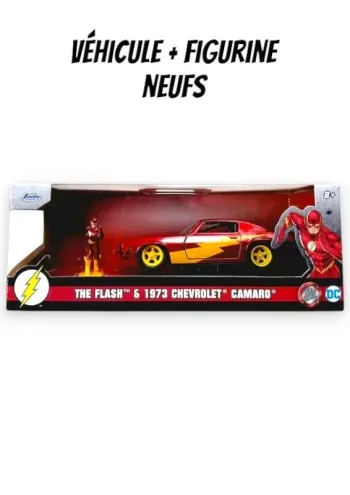 Dickie Véhicule Chevrolet 1:32 Avec Figurine Flash