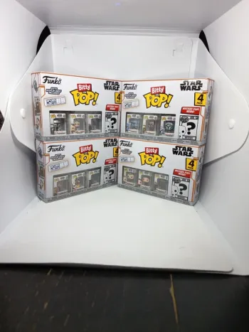 Lot de 4 Boite - Collection Complète Funko - Star Wars