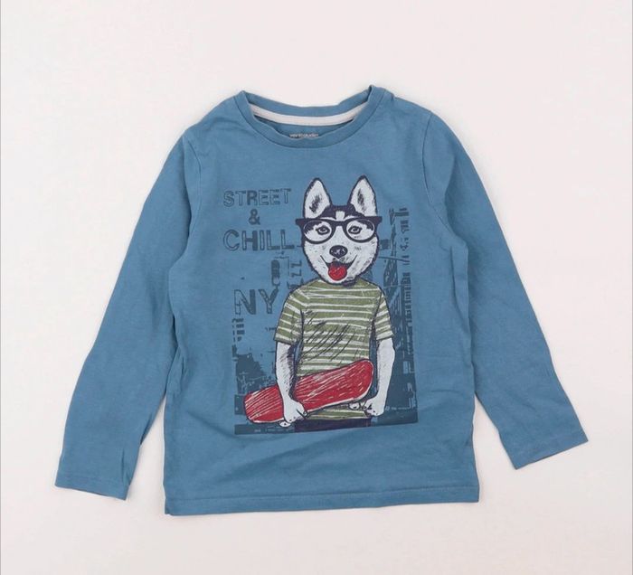 Haut tee shirt manches longues Verbaudet bac 2