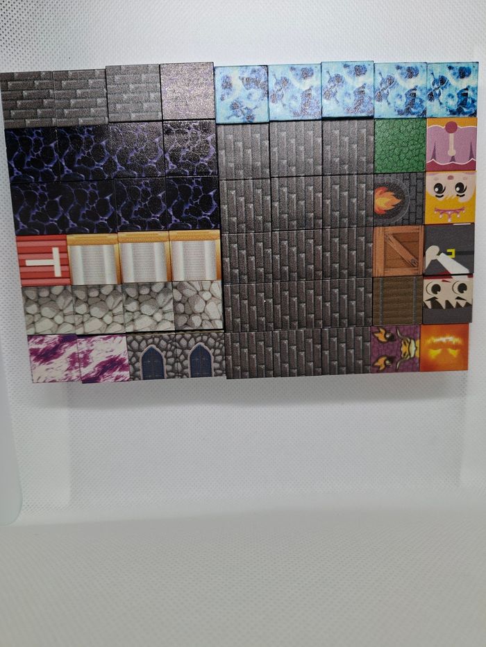 Cube minecraft magnétiques - photo numéro 4