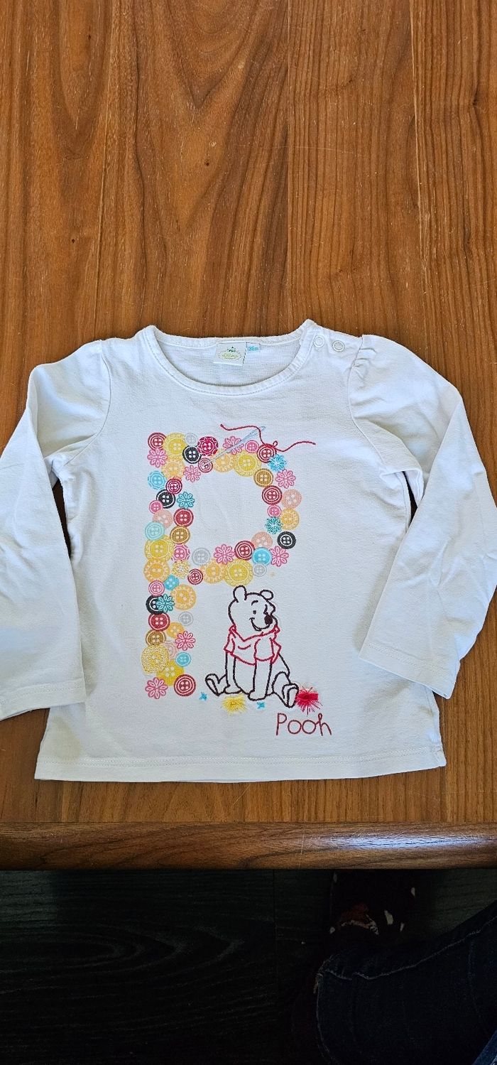 Tee shirt anches longues fille 36mois