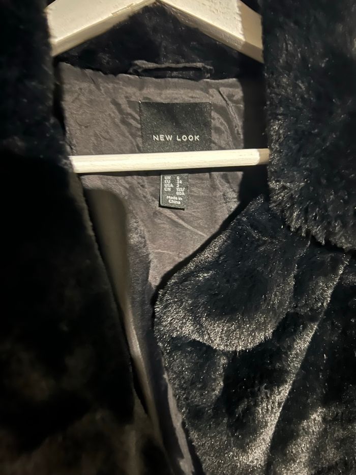 Manteau fourrure new look