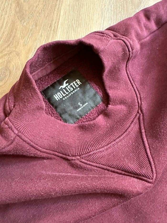 Sweat bordeaux - photo numéro 2
