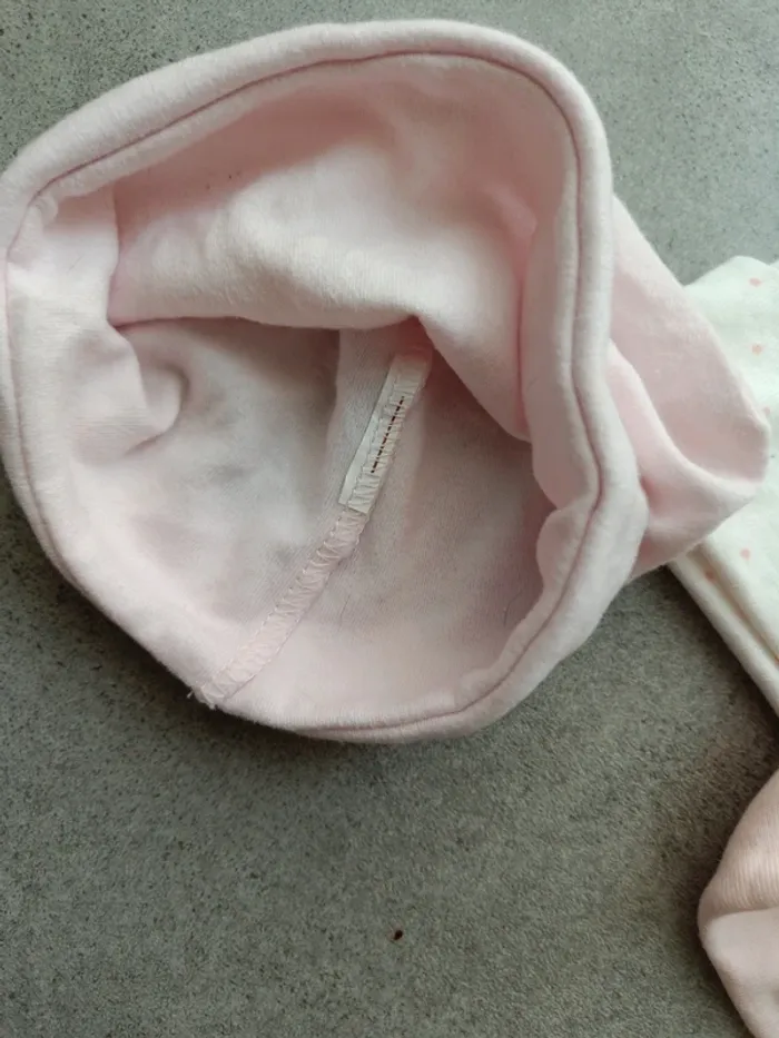 Lot de 3 bonnets H&M roses 56cm - photo numéro 4