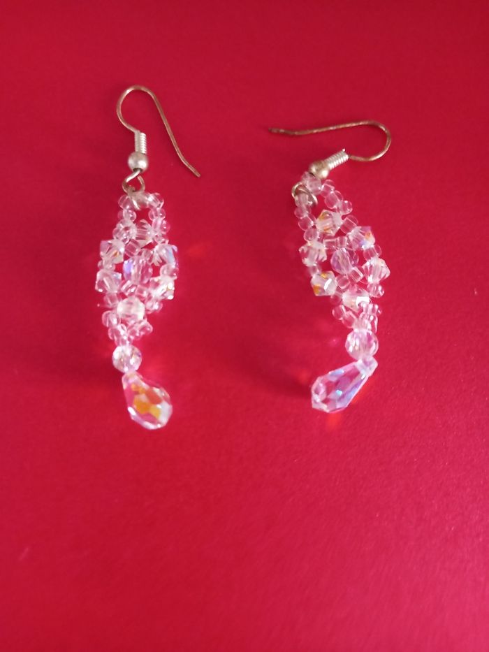 Parure de bijoux fantaisie perles fait main - photo numéro 4