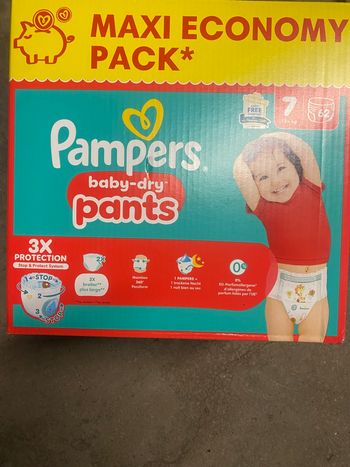Pampers taille 7