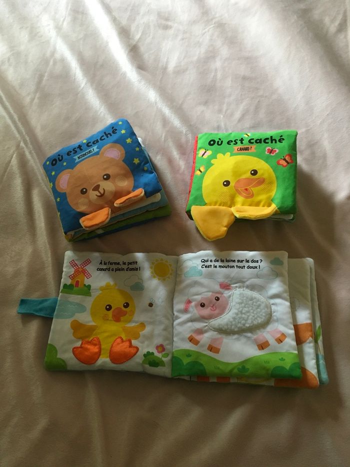 Livres eveil en tussu - photo numéro 2