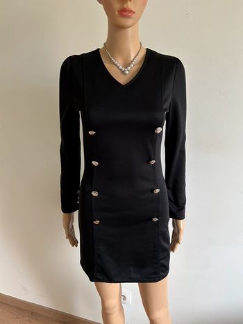 Robe courte noire moulante taille S jamais portée