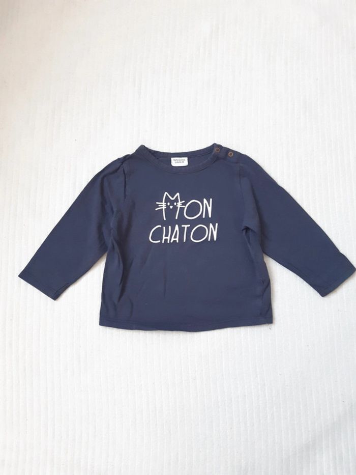 Tee shirt manches longues Tape à l'oeil 23 mois