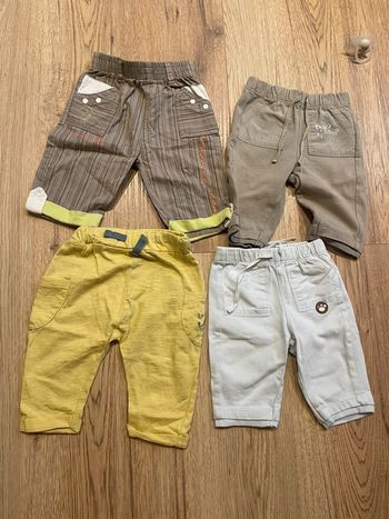 Lot de 4 pantalons 3 mois