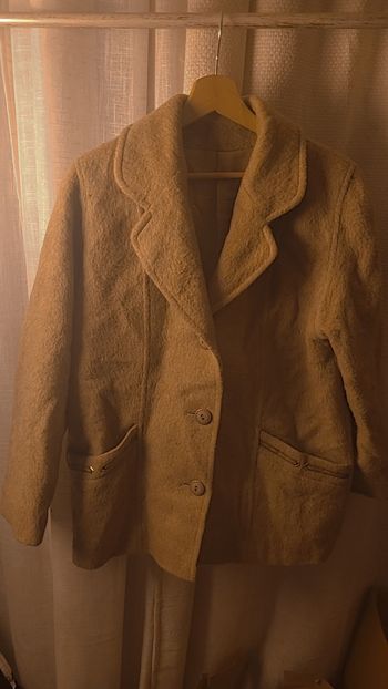 Manteau en alpaga autre