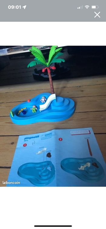 Petite piscine playmobil