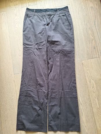 Pantalon droit marron