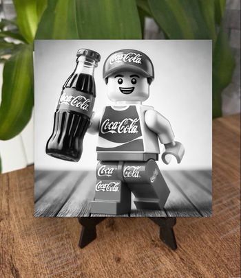 Carrelage lego coca cola