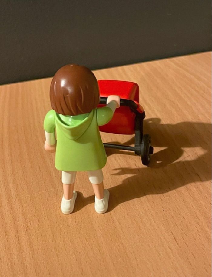 Lot Playmobil Maman avec bébé et poussette n°4697 - photo numéro 3