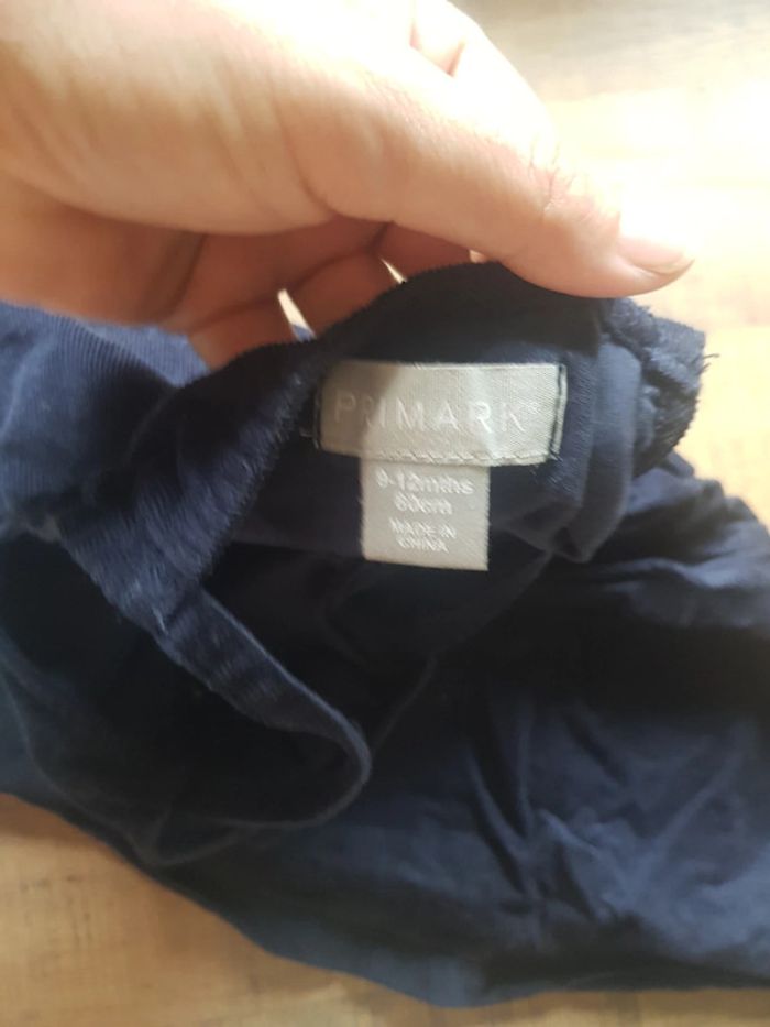 Robe marine velour - photo numéro 2