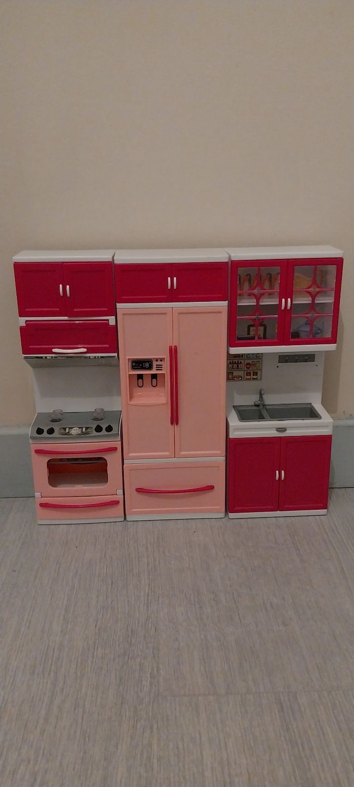 vente cuisiniere barbie - photo numéro 2